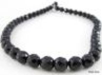  Black Onyx (dyed) Faceted R-8mm 16