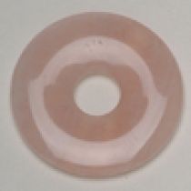 Rose quartz Donut 40mm