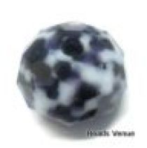 Swarovski  Rondel(5041/A) Large Hole Mosaic Beads -18mm - Purple Opaque