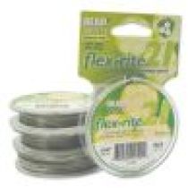 Flexrite Beading wire 21 Strand -- .014inch - 30 FT. -- Clear