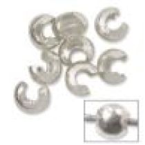 Sterling Silver Crimp Covers 3.00 mm(Wholesale pack)