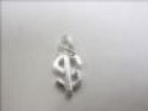 Sterling Silver $ Sign