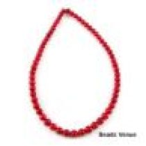 Red Bamboo Coral Round-4mm (16