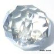 Swarovski  Rondel(5040) Beads -12mm -Silver Shade