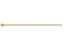 Gold Filled(14k) Ballpin  1.9 x 0.6 x 25.4 mm