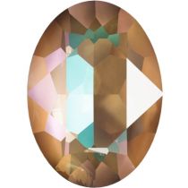 Swarovski Crystal Oval Fancy Stone4120 MM 14,0X 10,0 CRYSTAL CAPPUCCINO DELITE