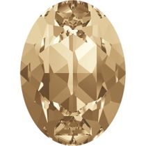 Swarovski Crystal Oval Fancy Stone4120 MM 8,0X 6,0 CRYSTAL GOL.SHADOW F