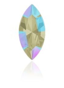 Swarovski Crystal Xillion Navette Fancy Stone4228 MM 10,0X 5,0 BLACK DIAMOND SHIMMER F