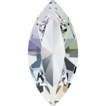 Swarovski Crystal Xillion Navette Fancy Stone4228 MM 6,0X 3,0 CRYSTAL AURORE BOREALE F