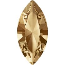 Swarovski Crystal Xillion Navette Fancy Stone4228 MM 6,0X 3,0 CRYSTAL GOLDEN SHADOW F