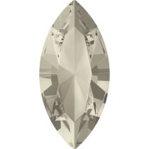 Swarovski Crystal Xillion Navette Fancy Stone4228 MM 6,0X 3,0 CRYSTAL SILVER SHADE F