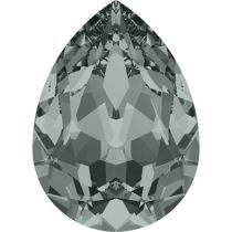 Swarovski Crystal Pear Fancy Stone4320 MM 10,0X 7,0 BLACK DIAMOND F