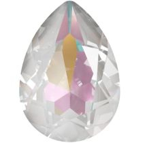 Swarovski Crystal Pear Fancy Stone4320 MM 18,0X 13,0 CRYSTAL LIGHT GREY DELITE