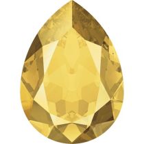 Swarovski Crystal Pear Fancy Stone4320 MM 6,0X 4,0 CRYSTAL METALLIC SUNSHINE F