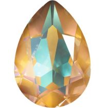 Swarovski Crystal Pear Fancy Stone4320 MM 18,0X 13,0 CRYSTAL OCHRE DELITE