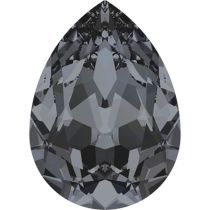 Swarovski Crystal Pear Fancy Stone4320 MM 6,0X 4,0 CRYSTAL SILVER NIGHT F