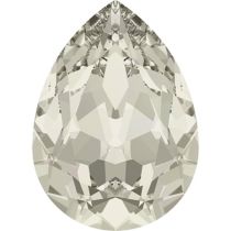 Swarovski Crystal Pear Fancy Stone4320 MM 6,0X 4,0 CRYSTAL SILVER SHADE F