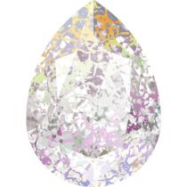 Swarovski Crystal Pear Fancy Stone4320 MM 18,0X 13,0 CRYSTAL WHITE-PATINA F