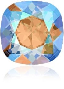 Swarovski Crystal Fancy Stone Cushion Square 4470 MM 10,0 LIGHT COLORADO TOPAZ SHIMMER F