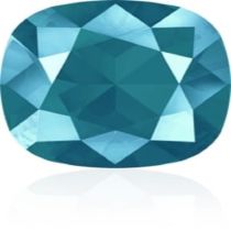 Swarovski Crystal Fancy Stone Cushion Square 4470 MM 10,0 CRYSTAL AZURE BLUE 
