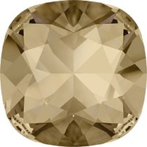 Swarovski Crystal Fancy Stone Cushion Square 4470 MM 10,0 CRYSTAL GOLDEN SHADOW F