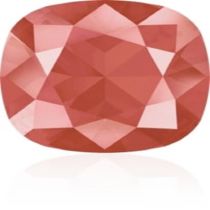 Swarovski Crystal Fancy Stone Cushion Square 4470 MM 10,0 CRYSTAL LIGHT CORAL 