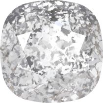 Swarovski Crystal Fancy Stone Cushion Square 4470 MM 10,0 CRYSTAL SILVER-PATINA F