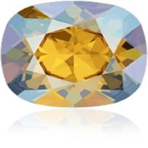 Swarovski Crystal Fancy Stone Cushion Square 4470 MM 10,0 LIGHT TOPAZ SHIMMER F