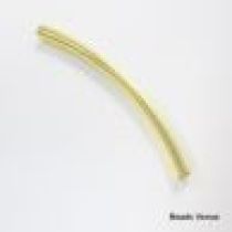  Curved Tube 40 x 3mm(hole 2.4mm)- G/P- Wholesale Pack
