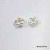 Sterling Silver Bead Ring 3.1mm W/0.8mm Hole- Wholesale Pack