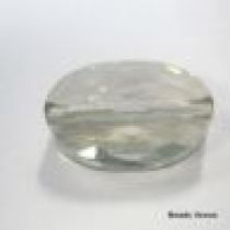 Swarovski 5050 Oval Bead 14 x 10mm- Crystal Silver Shade
