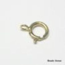   Gold Filled Spring Ring(open Ring) -6mm-Wholesale Pack