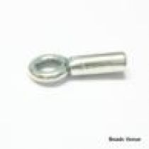 Sterling Silver 1.2mm ID Ring End Cap