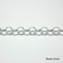  Sterling Silver Continous Rolo Chain (RL60)-50 Cms.