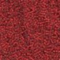 SEED BEAD 8/0 JAPANESE 20GM SILVER-LINED SQUARE HL RED MATT 68(M)