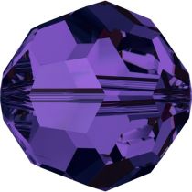 Swarovski Crystal 5000 Round Bead -8mm - Purple Velvet