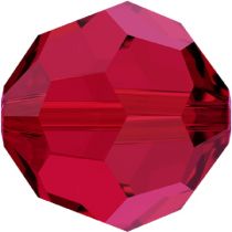 Swarovski Crystal 5000 Round- 7mm- Scarlet - 288 pcs.