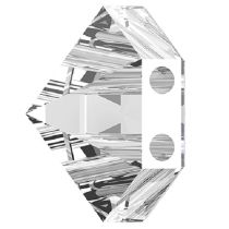 Swarovski  5060 Hexagonal Spike Bead (2 Hole) 7.5mm-Crystal