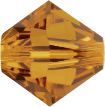 Swarovski  Bicone 5328-4mm-Crystal Copper