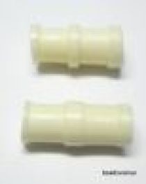Bone Tube Bead White 15 x 6.5mm