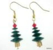 Christmas Tree Earring Kit- Emerald & Lt. Col. Topaz