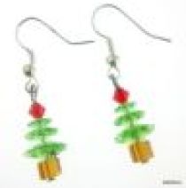 Christmas Tree Earring Kit- Peridot & Topaz