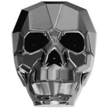 Swarovski 5750 Skull Bead -13mm- Crystal Silvernight