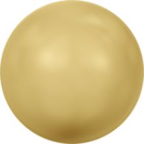 Swarovski Pearls Round -4mm Gold