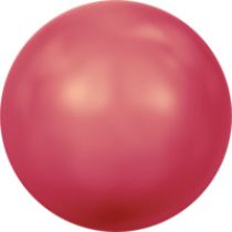 Swarovski Pearls Round -4 mm Neon Red