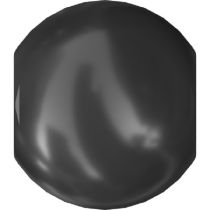 Swarovski Crystal  Pearl 5810 MM 2,0 CRYSTAL BLACK PEARL-1000 Pcs.