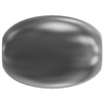Swarovski  5824 Rice Pearls - 4mm- Dark Grey