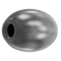 Swarovski Crystal 5824 Rice Pearls - 4mm- Dark Grey- Wholesale Pack - 500 Pcs.