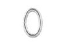 Jump Rings Oval 6 x 8mm (Brass )-S/P