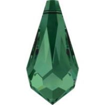 Swarovski Drops 6000- 11x5.5mm-Emerald